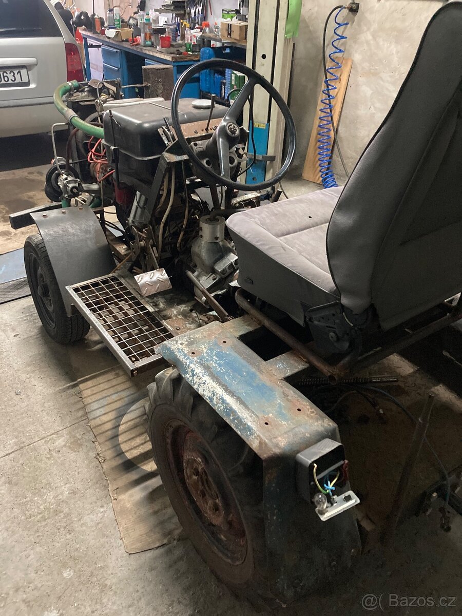 Malotraktor domácí výroby - 4