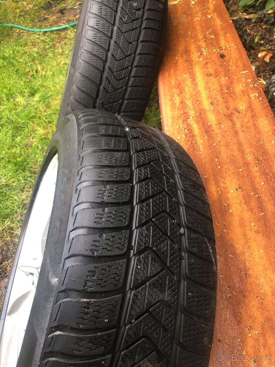 BMW 5x112 zimní 225/55/17 - 4