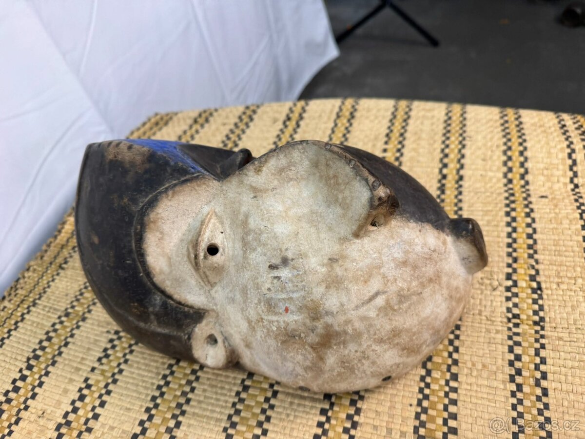 Africká rituální maska Gabon (603033) - 4