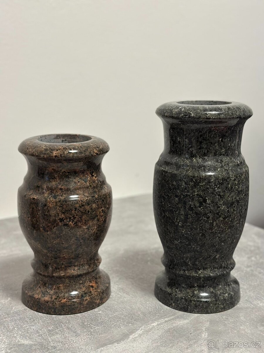 Granitové výrobky – váza, lampy, dekorativní koule - 4