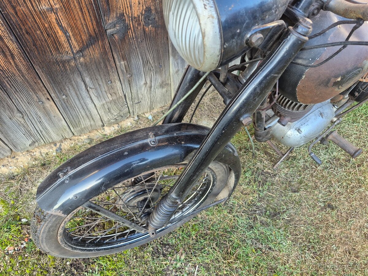 Cz 125t cezeta 1950 - 4
