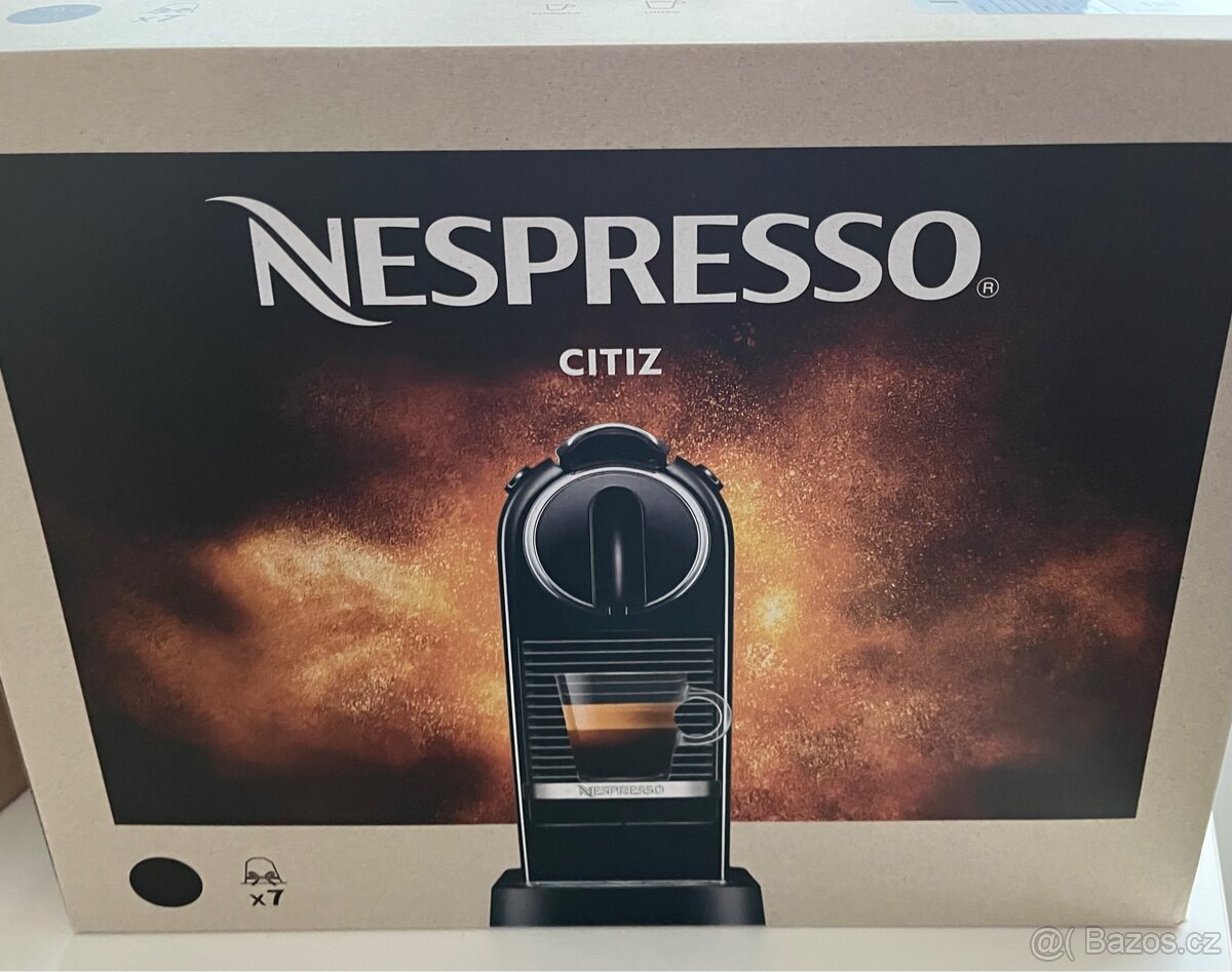 NOVÁ NIŽŠÍ CENA :-) NOVÝ kávovar Nespresso CitiZ EN167.B - 4