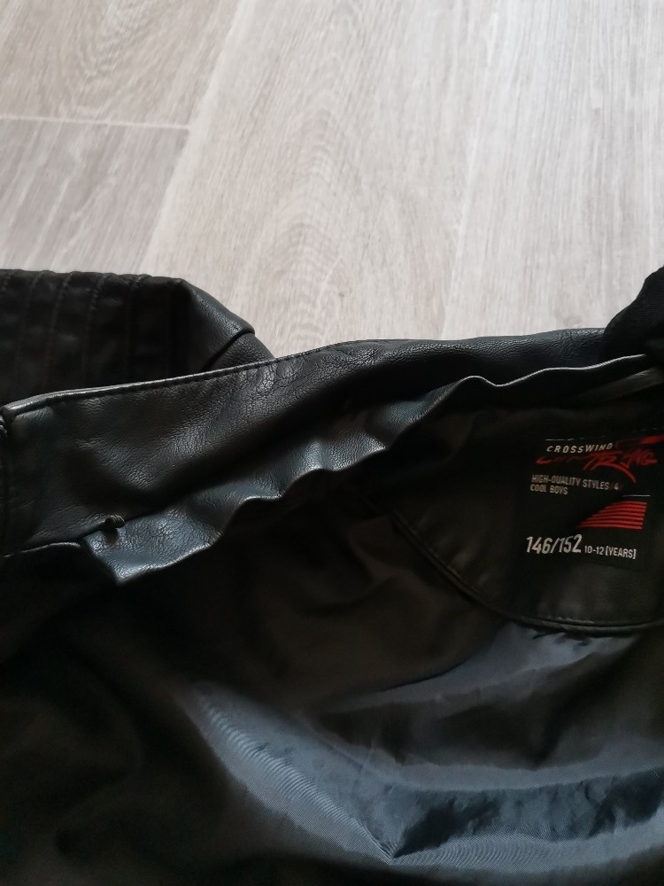 Koženková bunda vel. 150 - 4