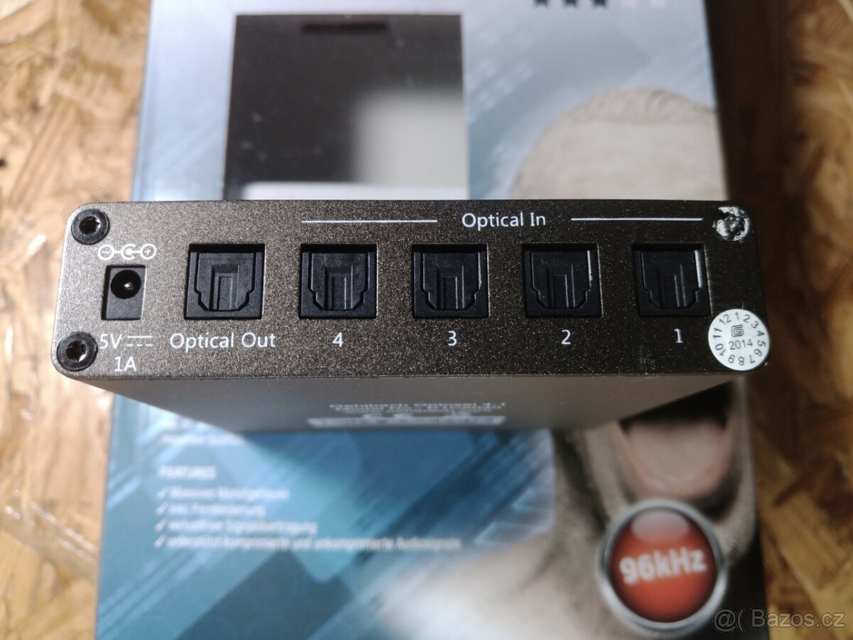 Přepínač optických vstupů - 4