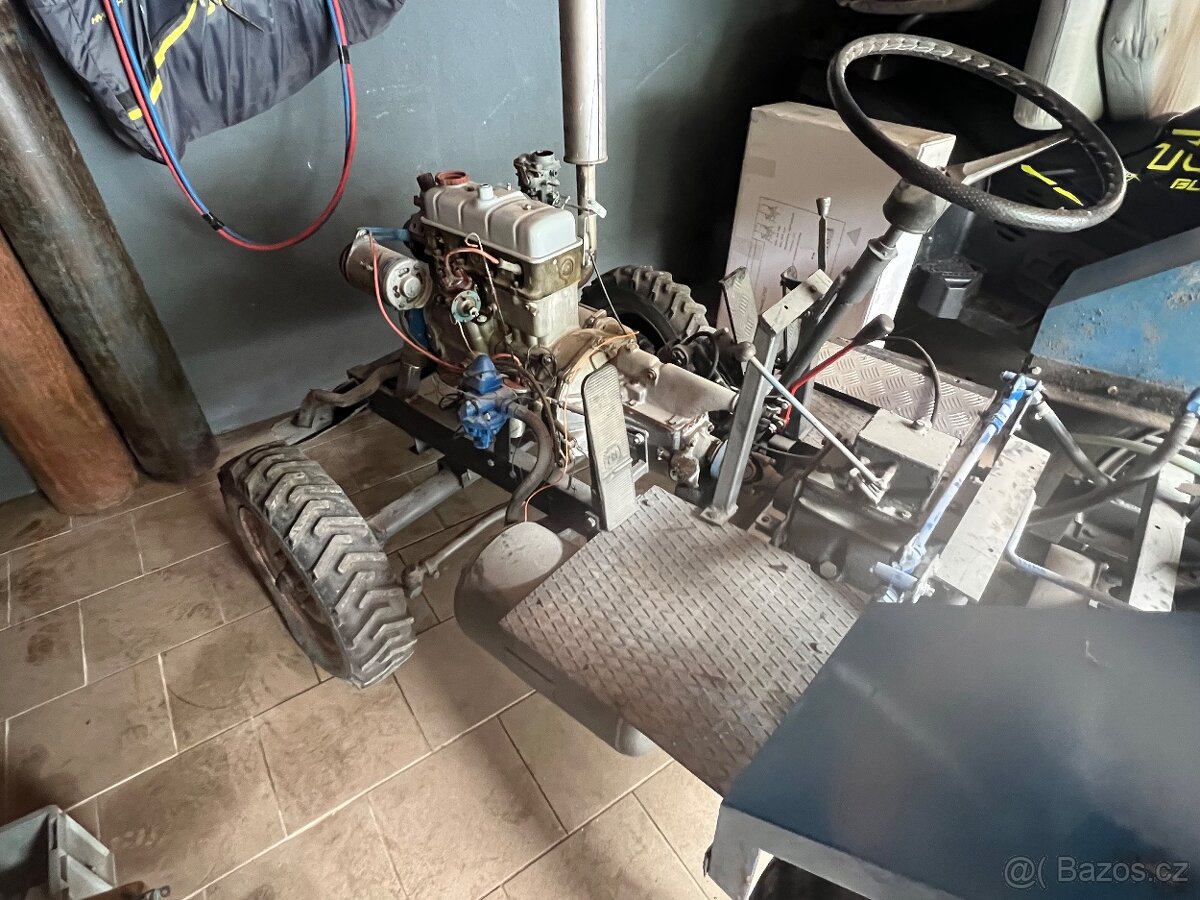 Malotraktor traktor domácí výroby - 4
