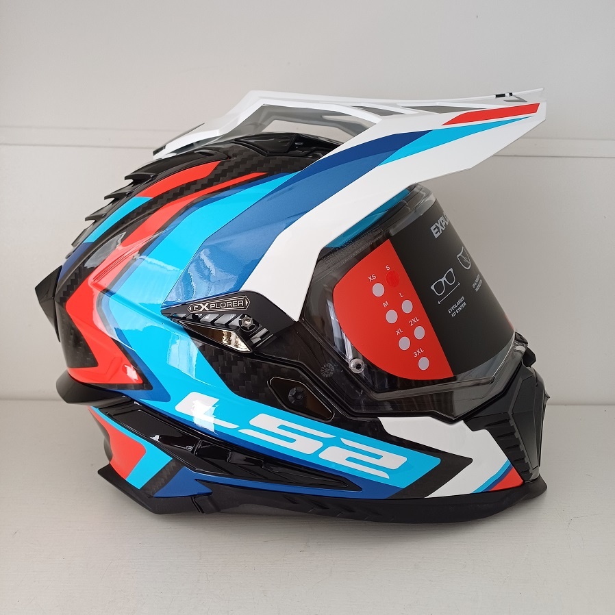 Enduro helma Ls2 Explorer Carbon Frontier II - 4
