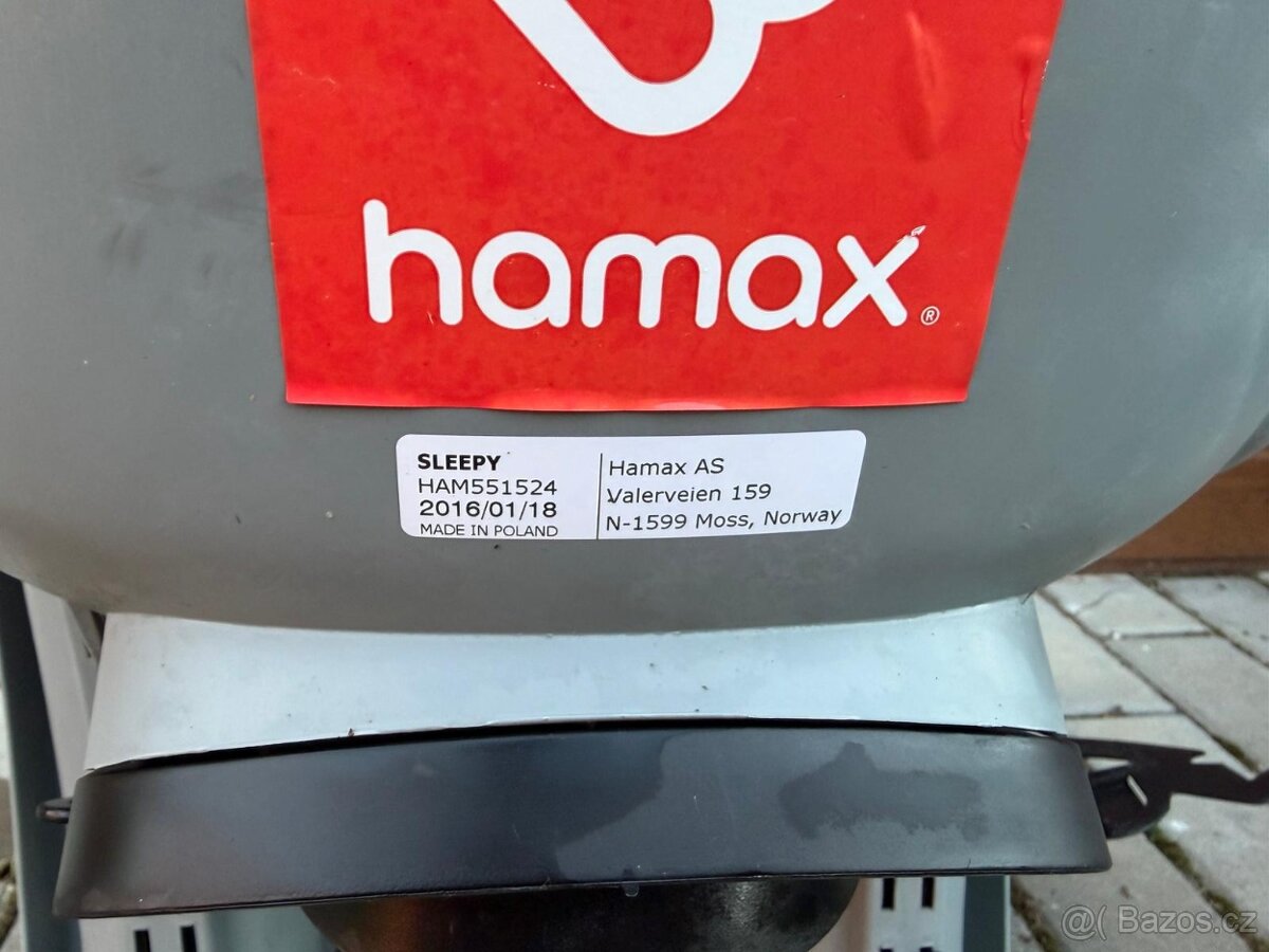 Prodám dětskou sedačku na kolo HAMAX - 4
