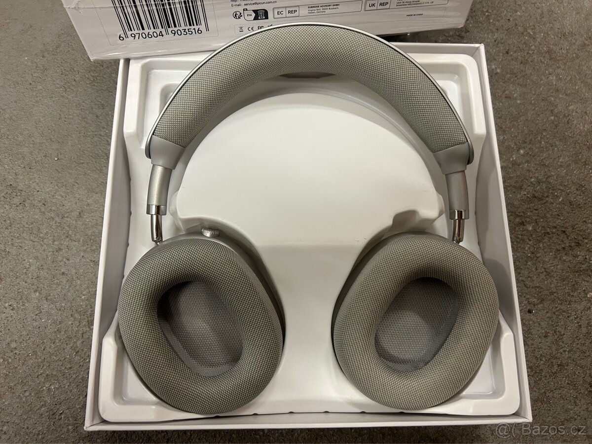 Sluchátka, stříbrné PICUN F8 Pro - 4