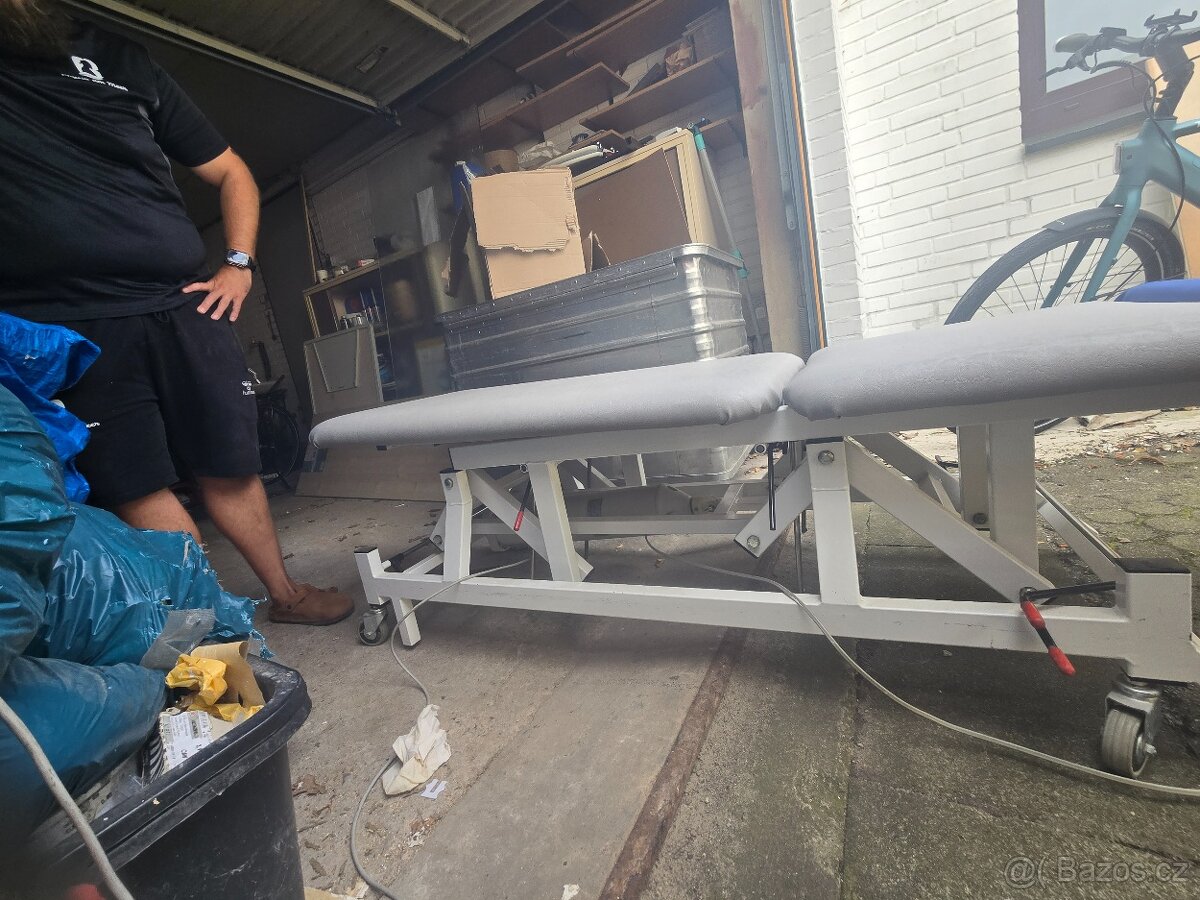 Elektrické Masážní lehátko 1 bílé motor - 4