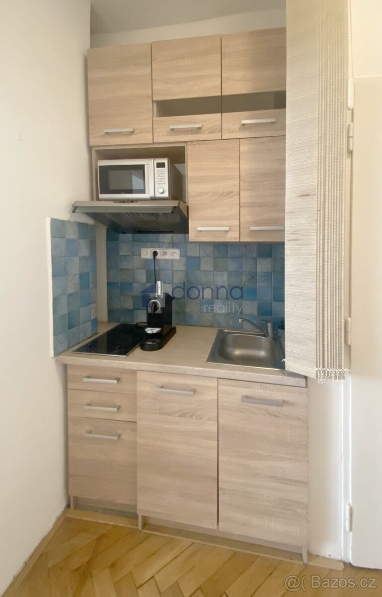 Pronájem 1+kk, 36m2, Praha 3 - Vinohrady, ul. Slezská, částe - 4