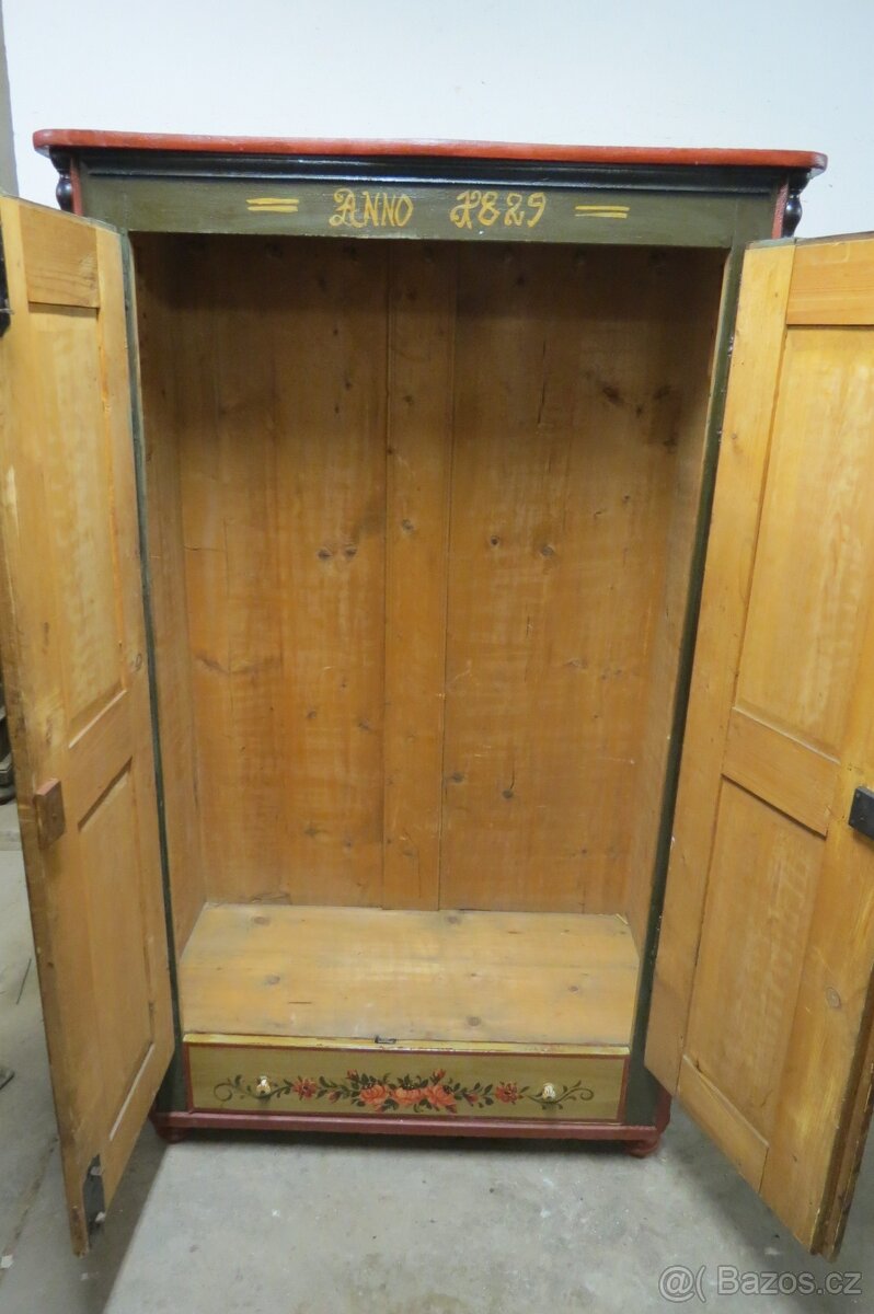 Skříň malovaná - 4
