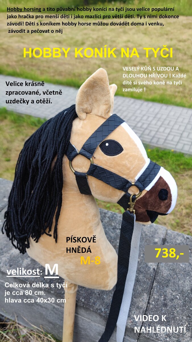 HOBBY HORSE - velikost M - 4