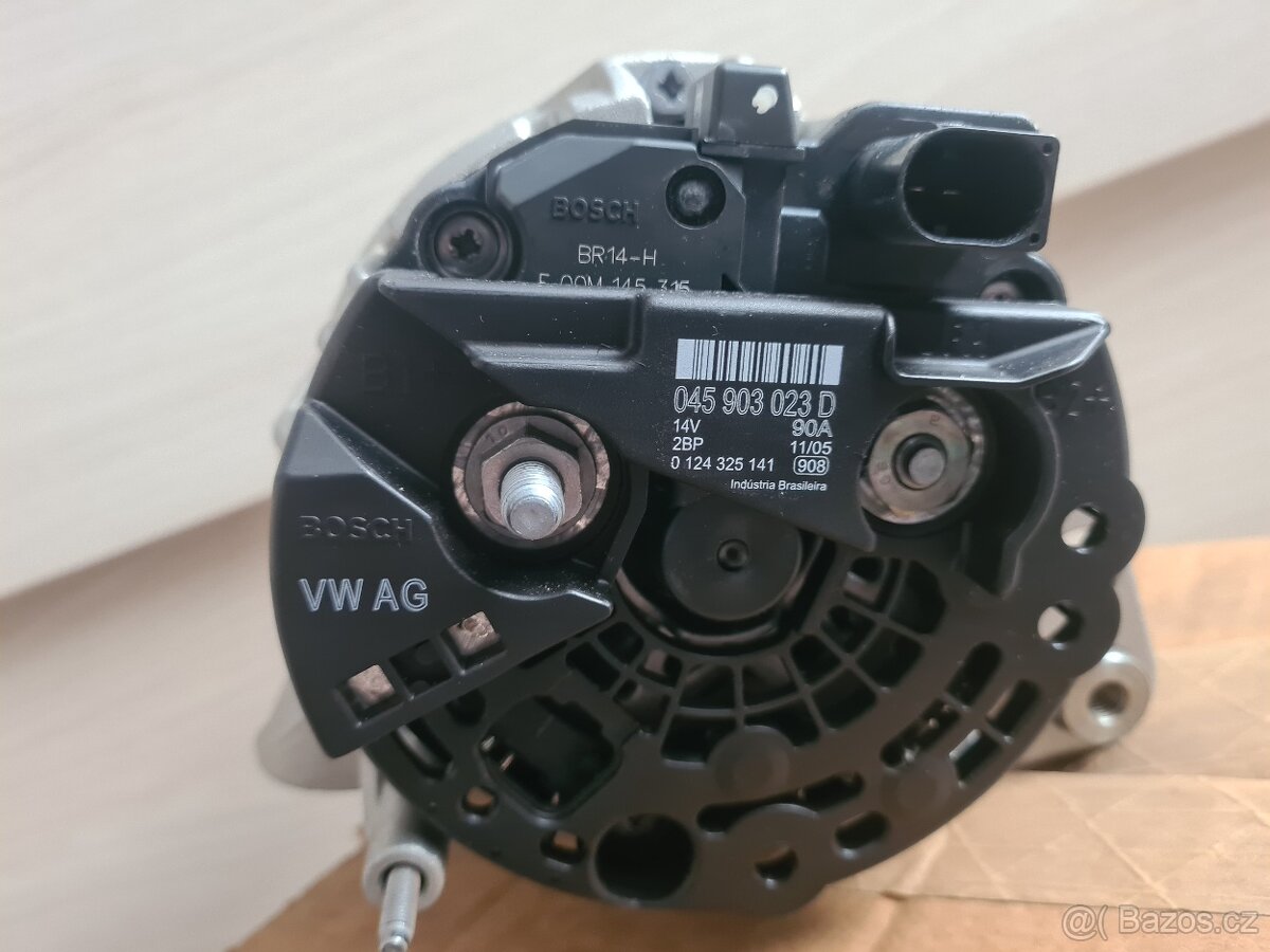 NOVÝ Alternátor 90A - Fabia, Roomster - ORIGINÁL - 4