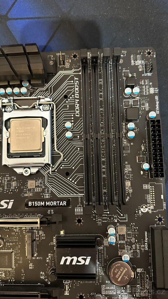 MSI B150M MORTAR + i5-6500 (4C/4T) - 4