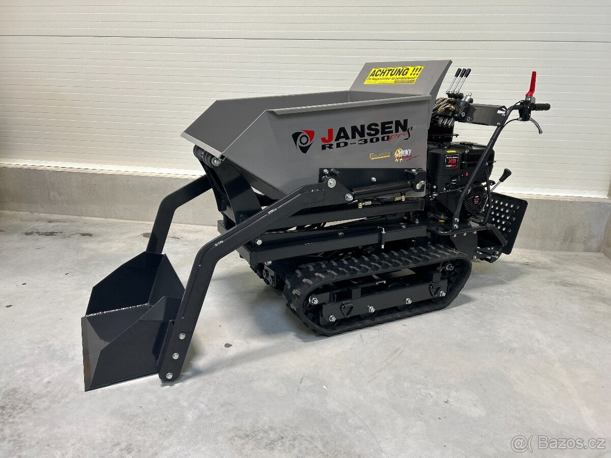 Benzínový minidumper RD-300proS se samonakládáním - 4