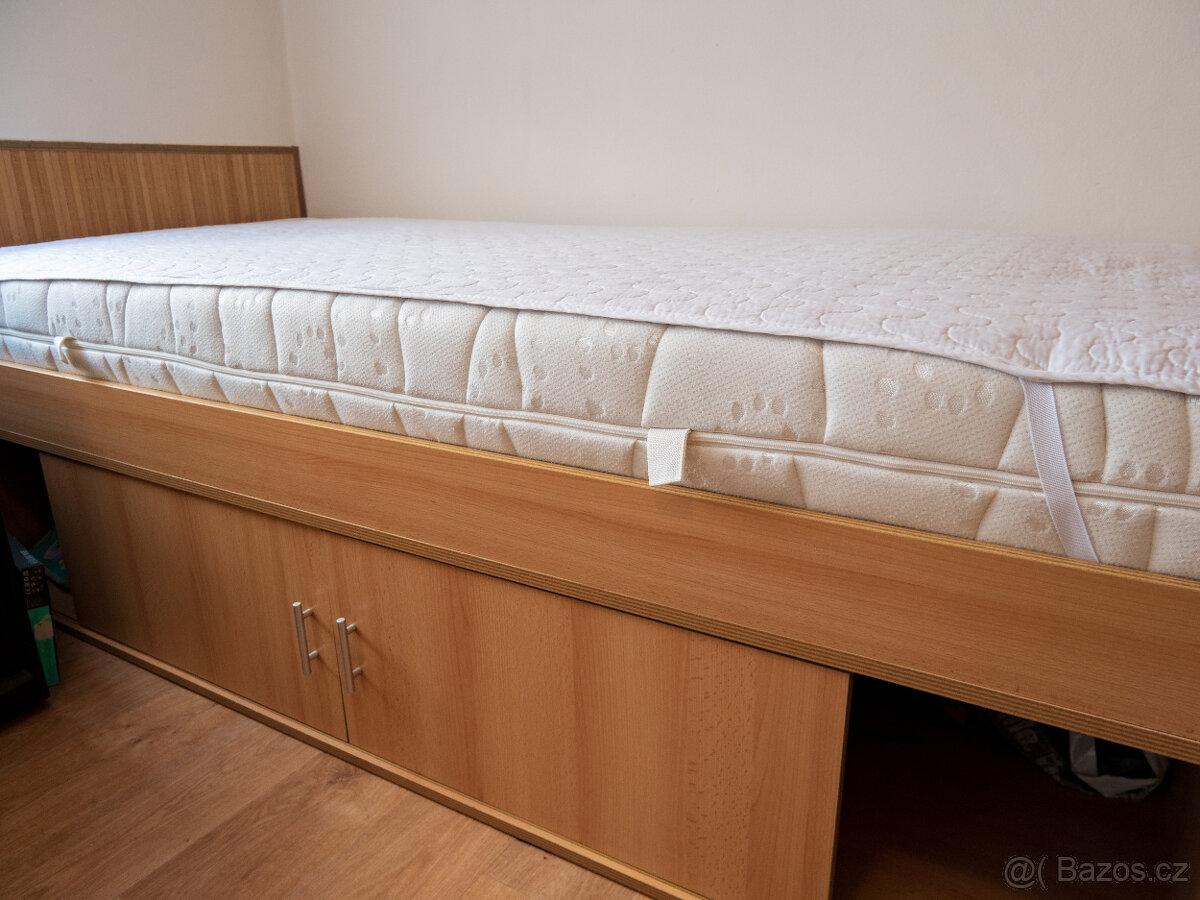 Postel s matrací bez roštu - 4