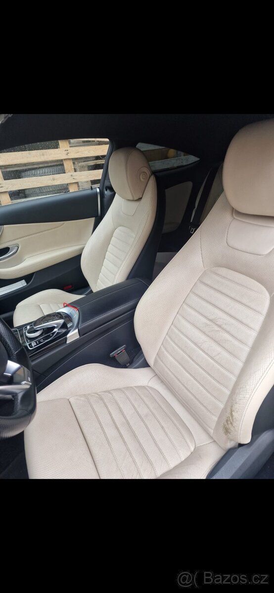 Mercedes C250D Coupe, AMG, 4 matic, ČR, 2.maj., DPH - 4