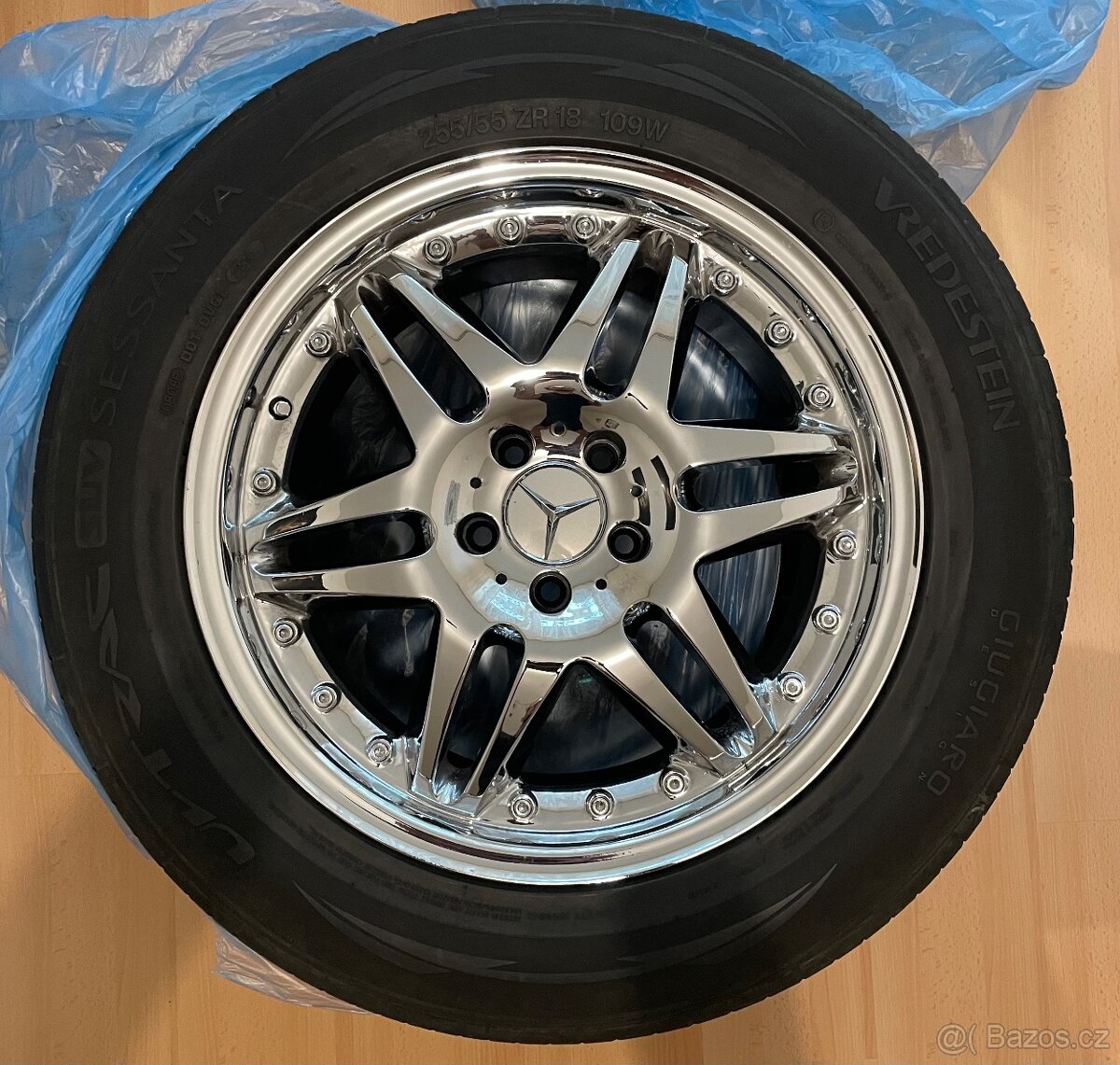 ALU kola Mercedes - Chrom - 4