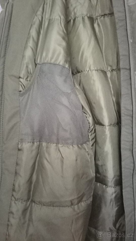 nová bunda, khaki barvička, vel. 48 - 4
