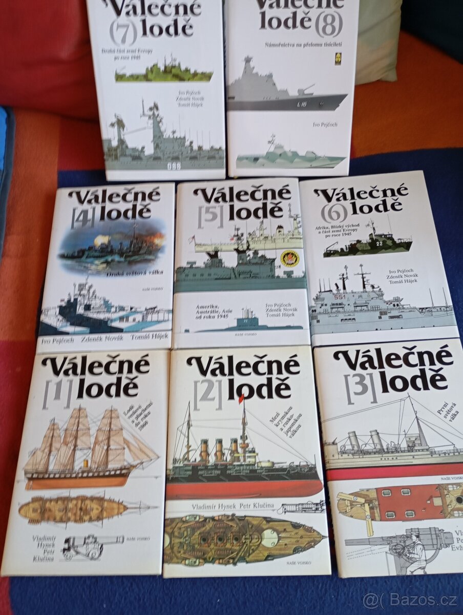 Prodám sbírkové námořní knihy - 4