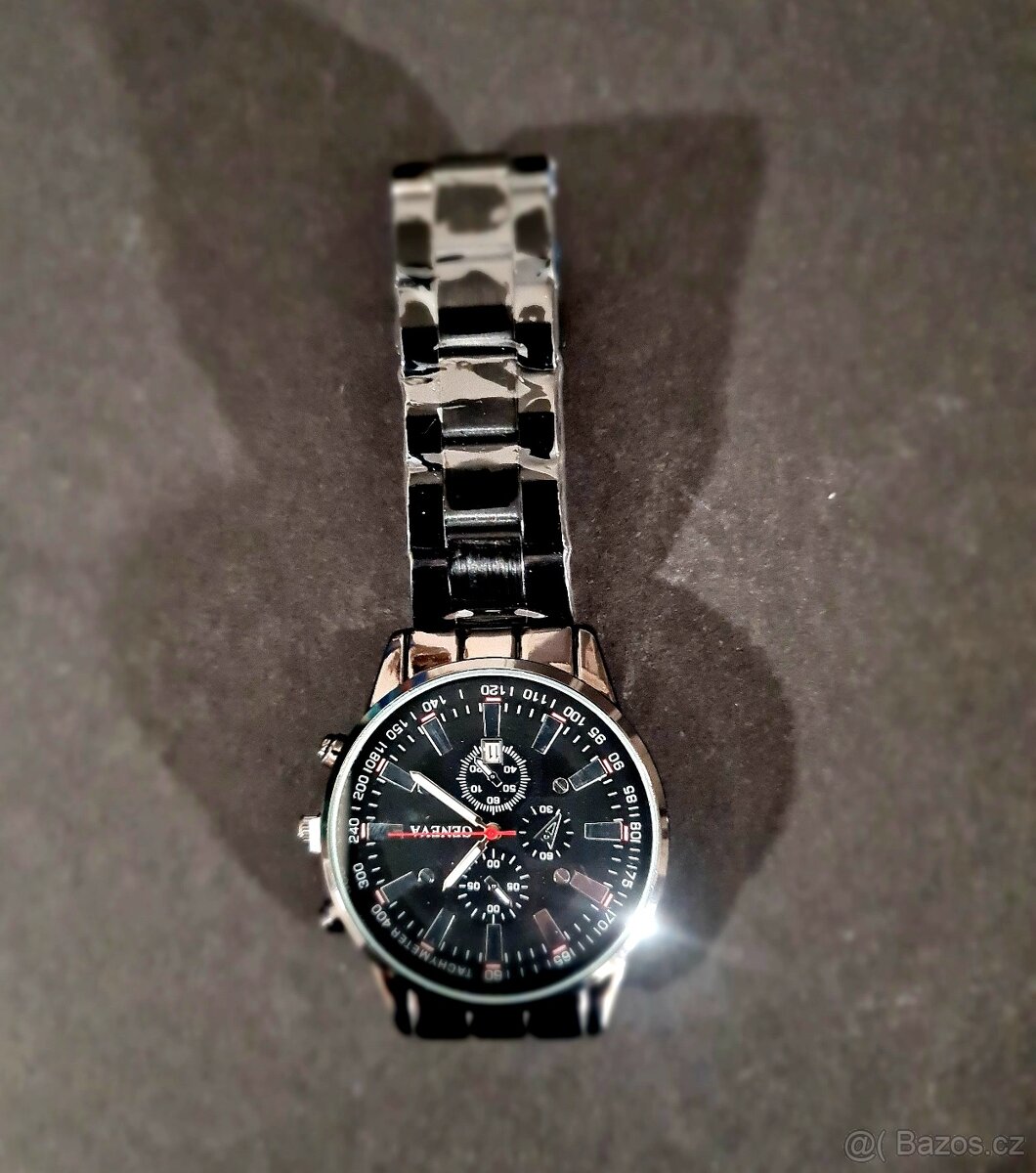 Nové hodinky + dárek kožený náramek č. 121 - 4