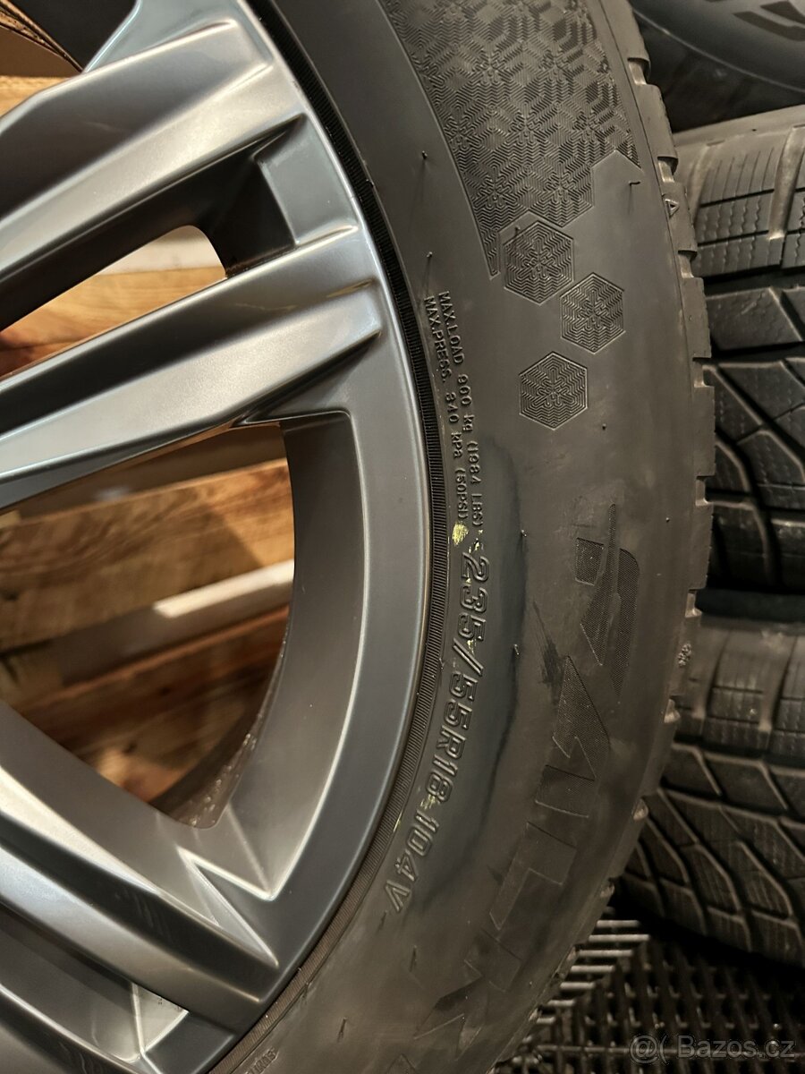 Zimní - VW Tiguan II - orig. ALU Sebring 5x112 R18 - 4