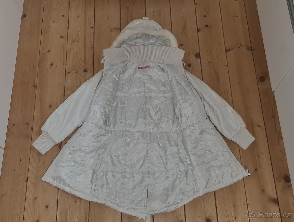 Vel 134-140 - kabát, nové šaty, bunda - 4