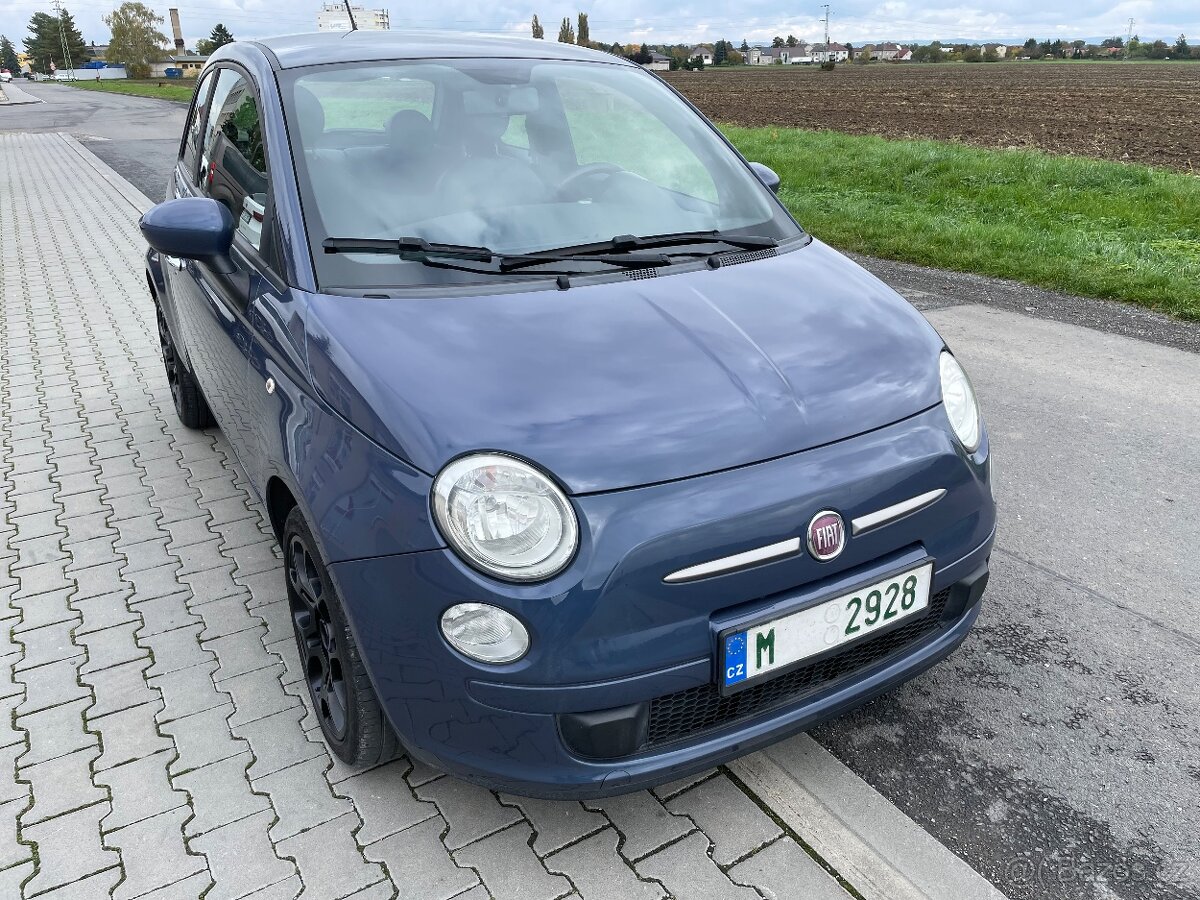 Fiat 500 0,9T 63kw rok 2012 super stav - 4