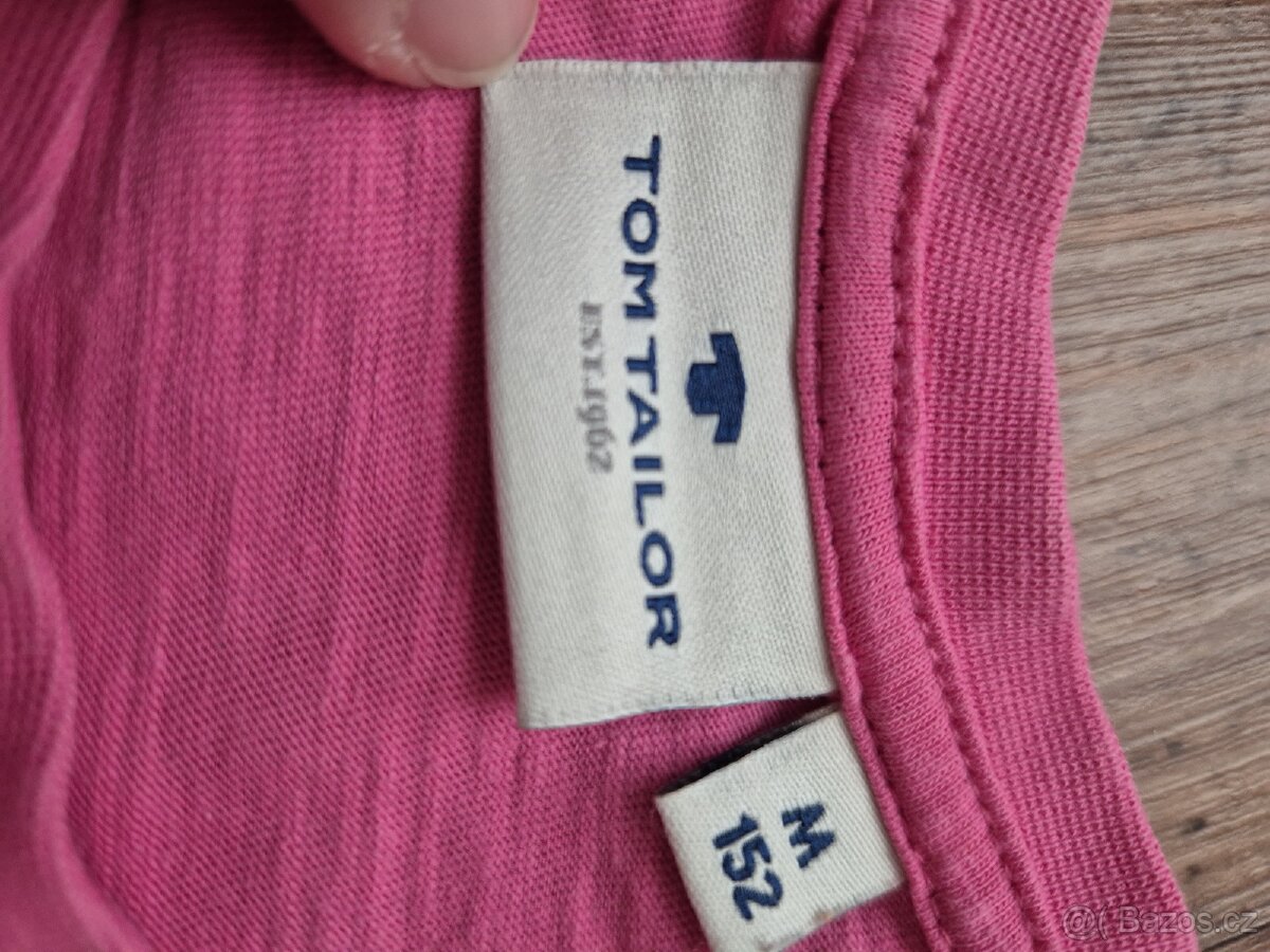 3x dívčí tričko kr.rukáv vel. 152 - 4