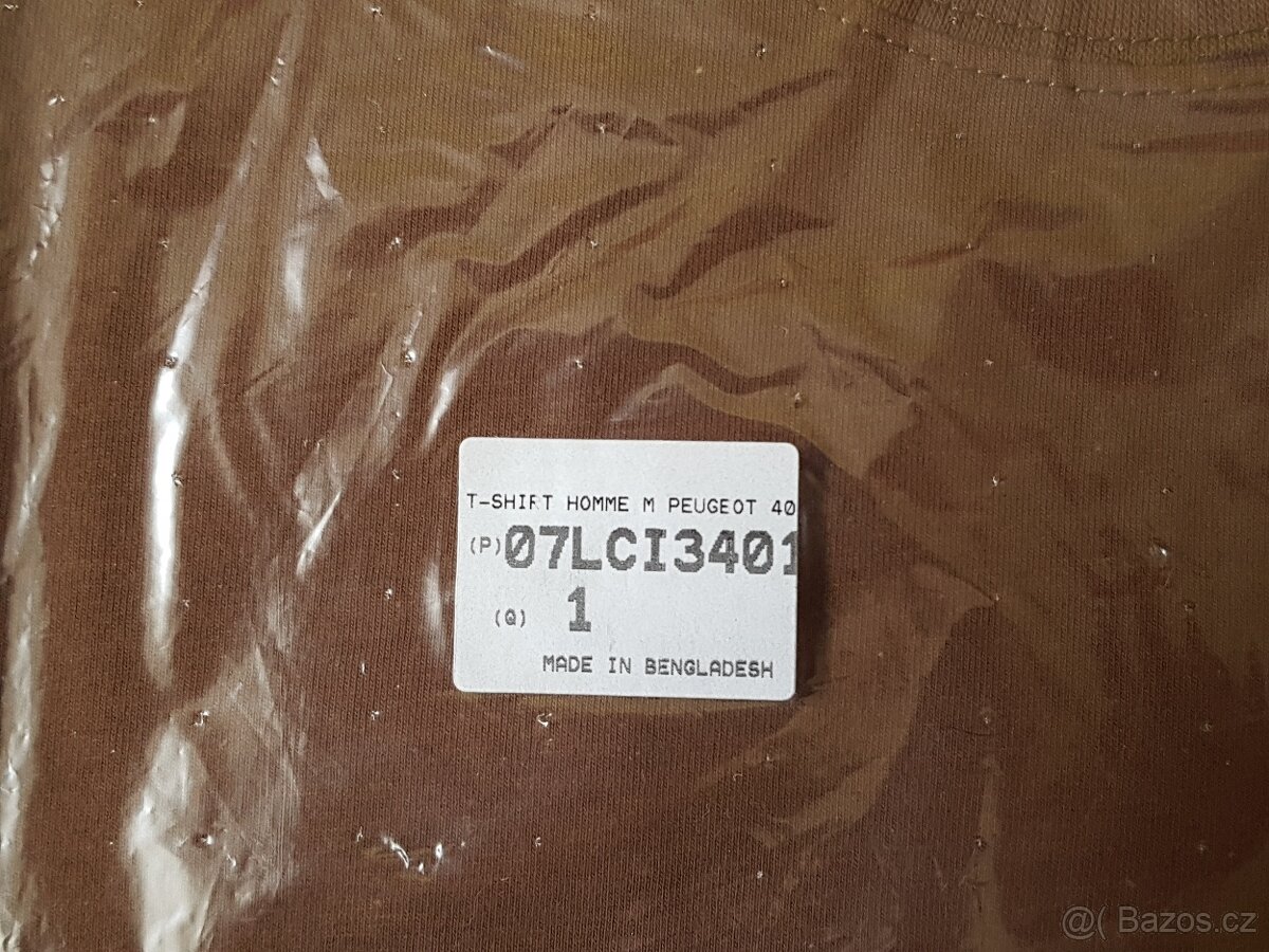 Pánské triko Peugeot 4007 - 4