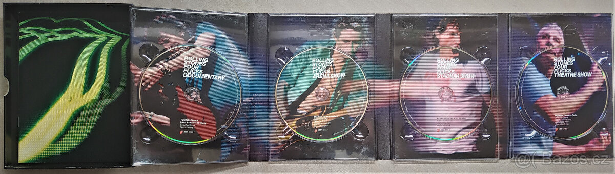 4DVD Rolling Stones - Four Flicks - 4