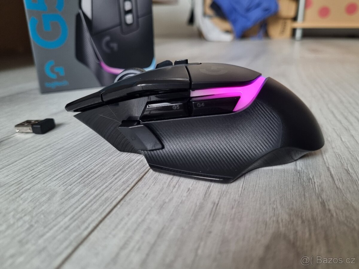 Herní myš Logitech G502 X Plus Lightsync Black RGB - 4