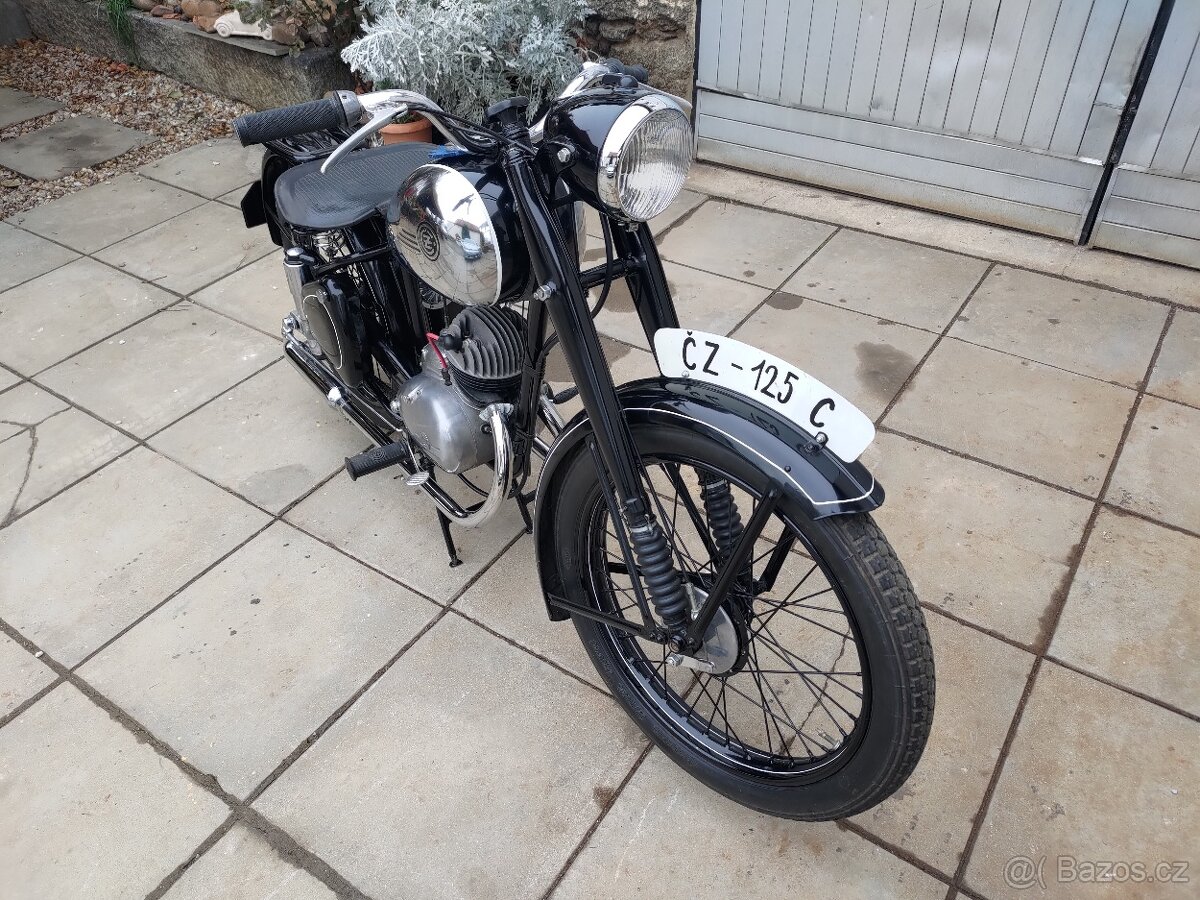 Čz 125 C r.v.1950 - 4