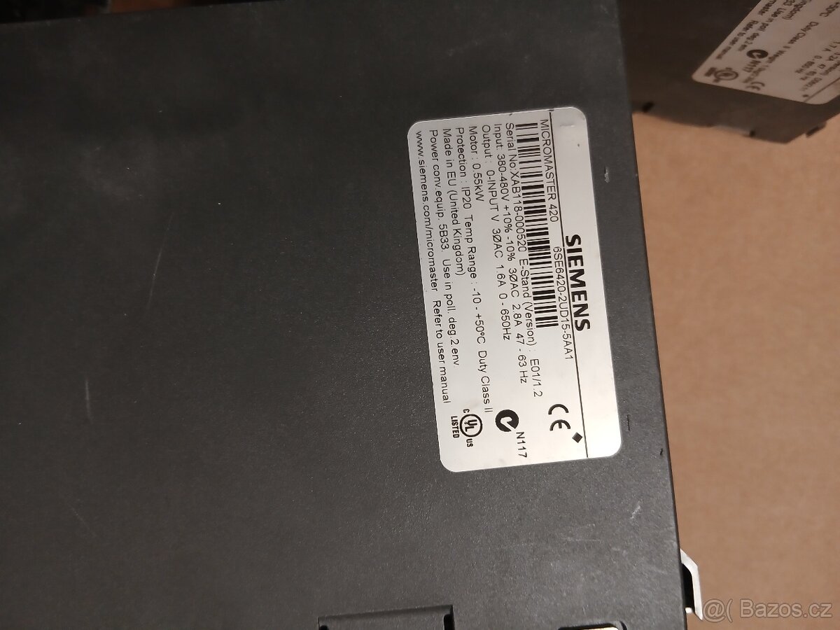 Prodám Siemens měniče - 4
