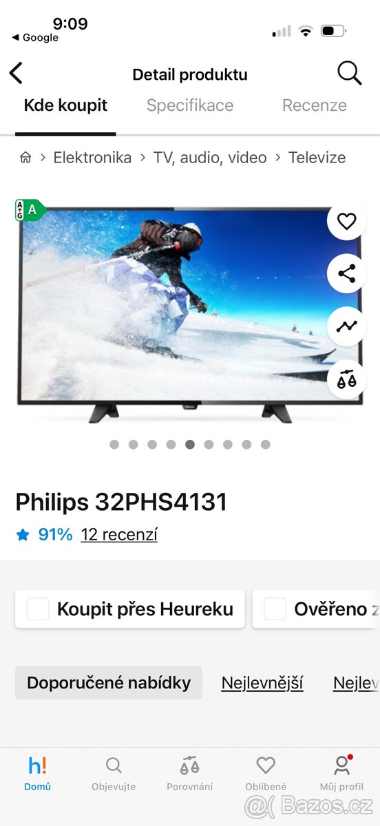 TV Philips 32PHS4131 - 4