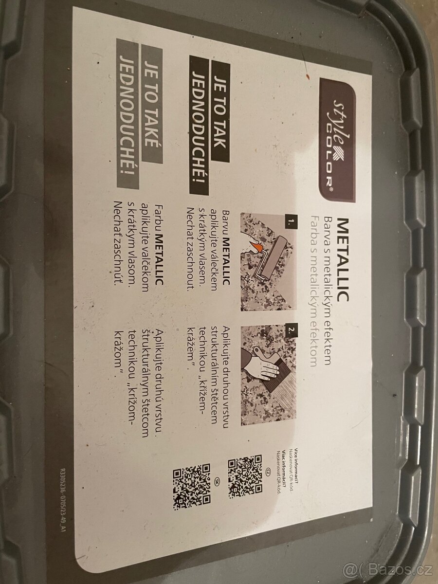 Interiérová barva s metalickým efektem - 4