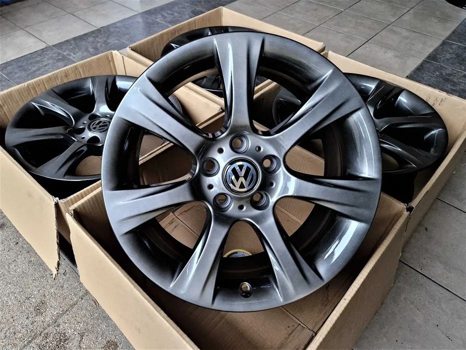 ALU 18 VW T5 T6 Amarok Touareg Chrom Shadow 5x120 219