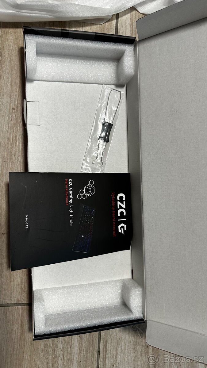 Herní klávesnice CZC.Gaming Nightblade, Outemu Red, RGB LED - 4