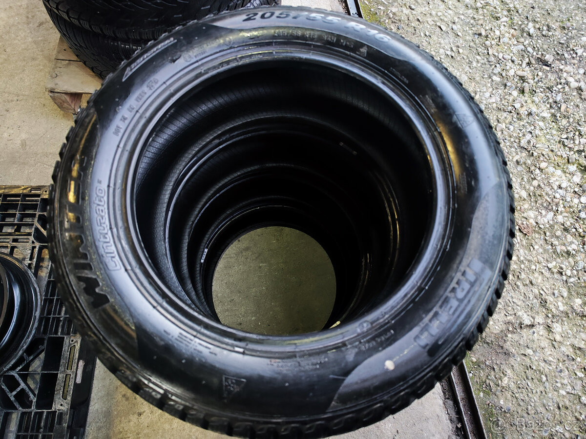 Zimné pneu = PIRELLI = 205/55 R16 = NOVÉ - 4