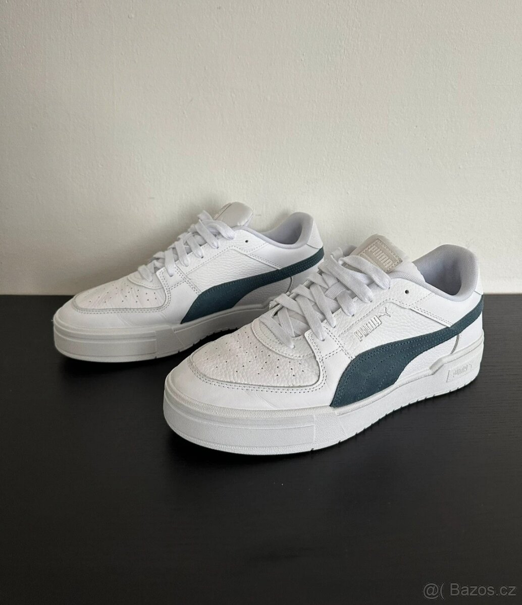 Kožené bílé tenisky Puma vel. 46 - 4