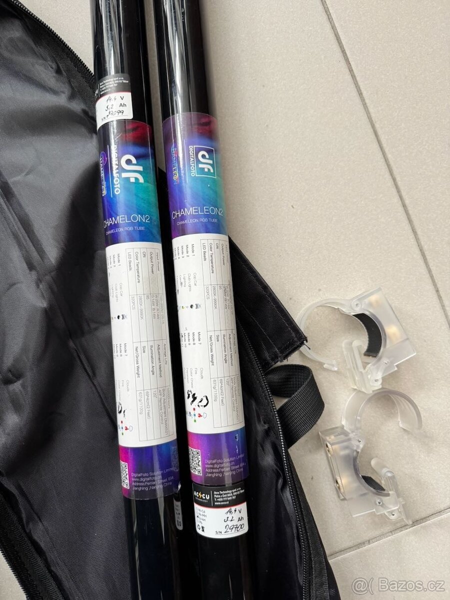 CHAMELEON2 trubicové RGB LED video světlo - set 2ks - 4