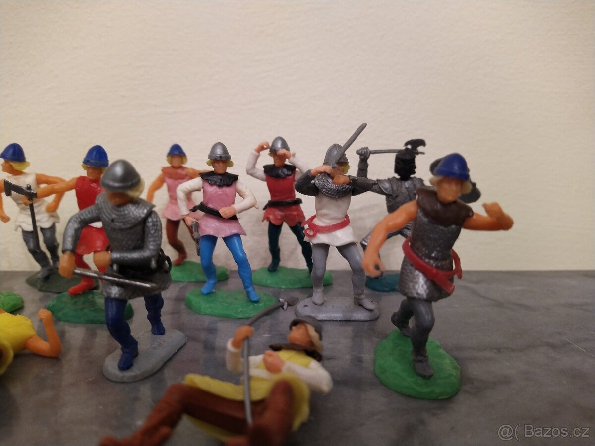 Retro figurky rytíři - 4