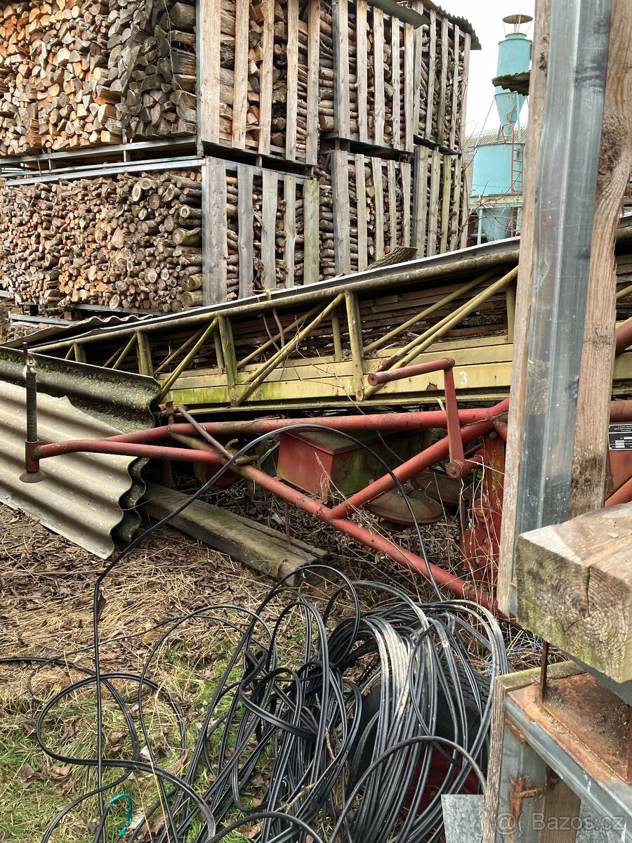 Prodám pojízdný výsuvný žebřík - 4