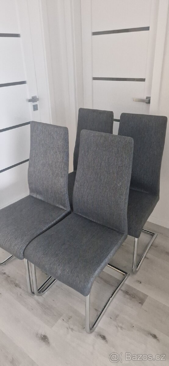 4x jídelní židle - 4