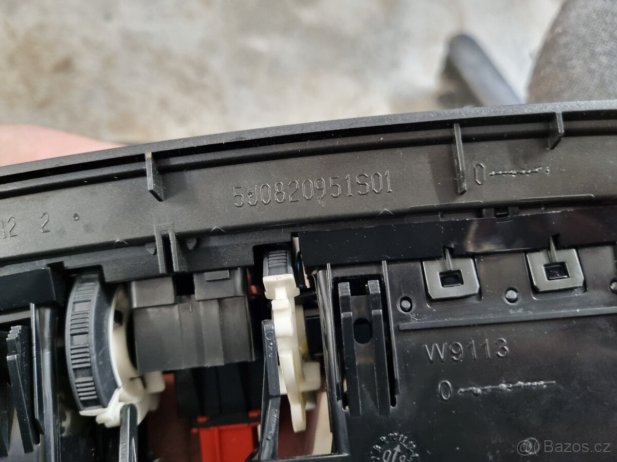 Výdech topení Fabia 2/Roomster - 4