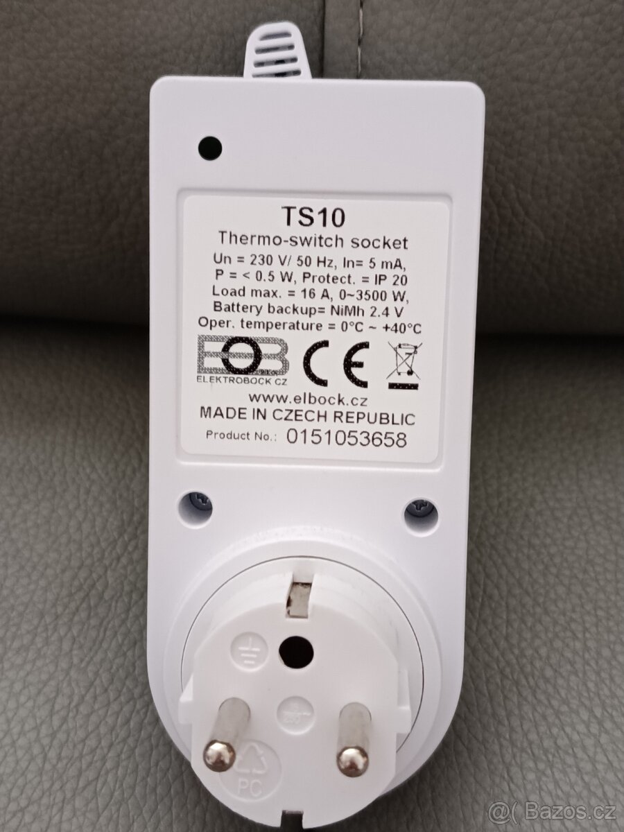 Tepelně spínaná chytrá zasuvka - 4