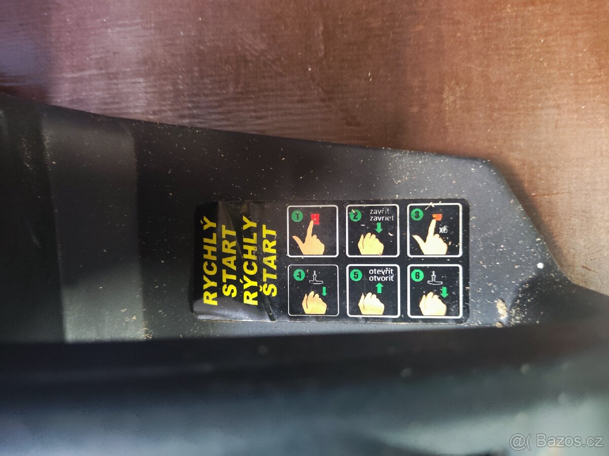 Motorová pila Woodcote 5200 (HECHT) na náhradní díly. - 4