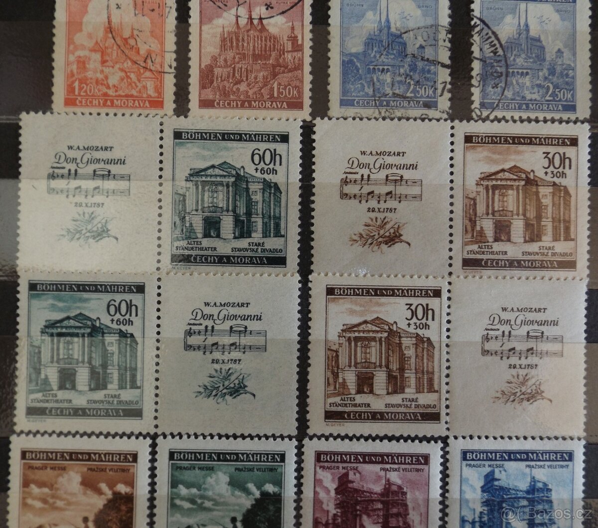 známky - Protektorát a Slovenský stát i jiné - 4