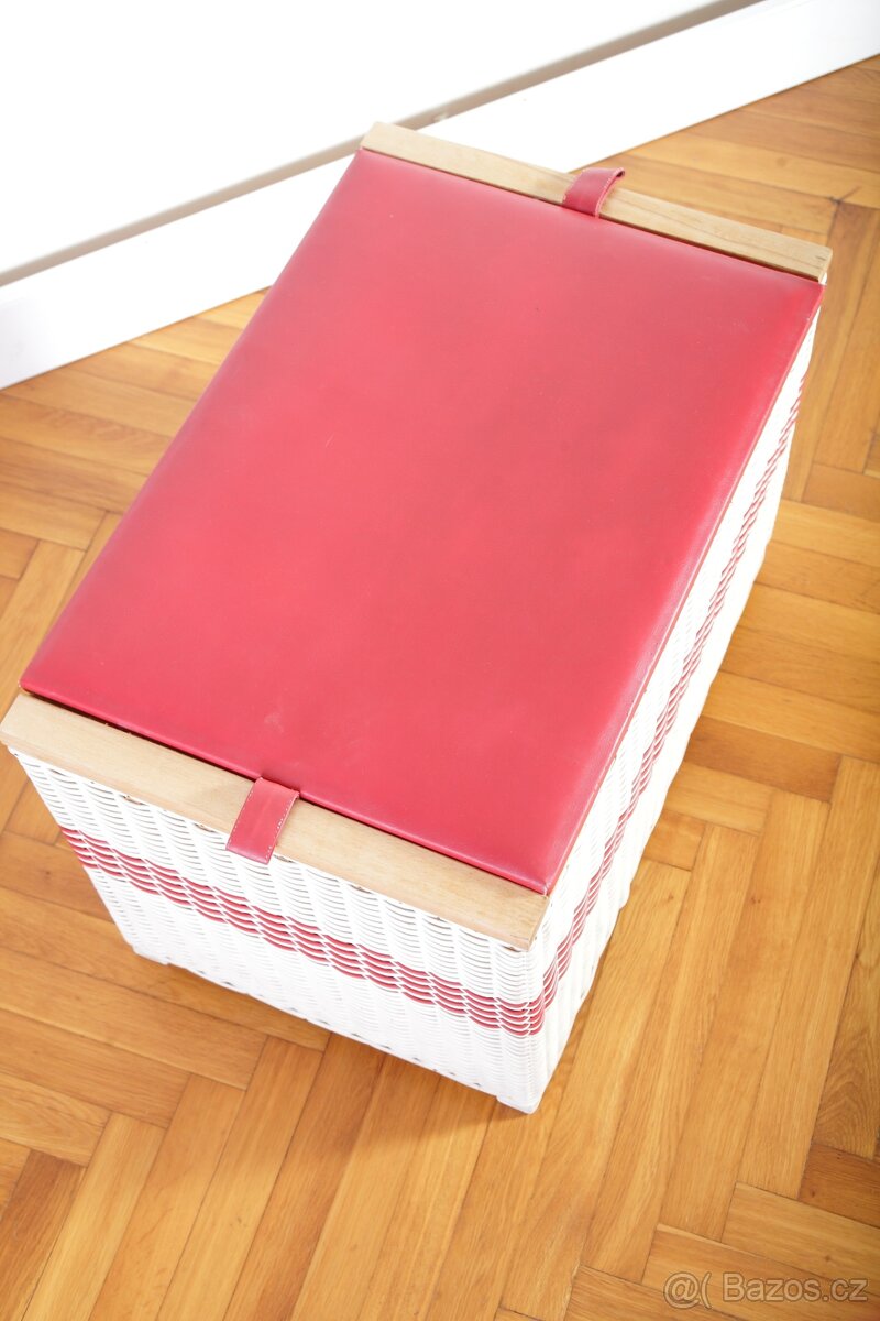 Retro bedna krabice koš na prádlo 2ks - 4