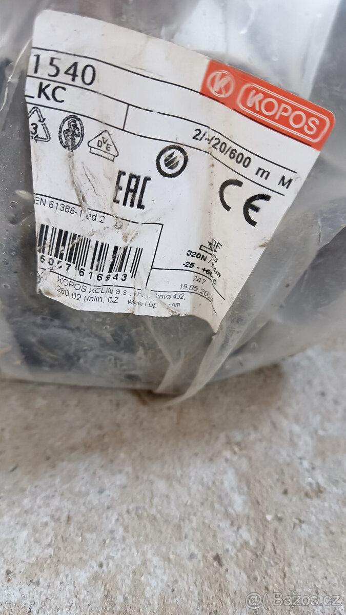 Jističe, zásuvky, krabice, trubkové chráničky - 4